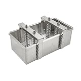 Dualoai Máquina Rectangular para Preparar Carne de Res, de Fabricación Casera, para Cocinar Hamburguesas, en Restaurantes, Etc, Style a, Individual