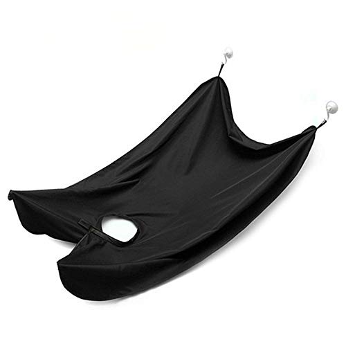 Scucs Tablier de rasage pour homme, soin des cheveux, cape pour adulte, bavoirs, support de rasoir, organiseur de salle de bain, cadeau pour homme Cover