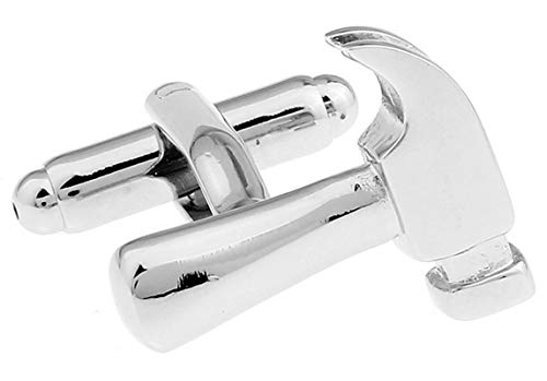 Set de mancornas para hombre Daesar plateadas miniatura 4