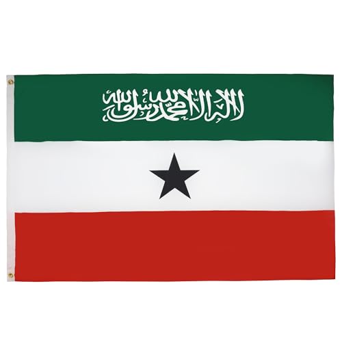 AZ FLAG - Drapeau Somaliland - 150x90 cm - Drapeau Somali 100% Polyester Avec Oeillets Métalliques Intégrés - Pavillon 110 g