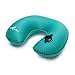 JenNiFer Inflable En Forma De U Cuello Cojín Viaje Coche Reposacabezas Almohada Oficina Avión Drsoporte De Siesta - Verde