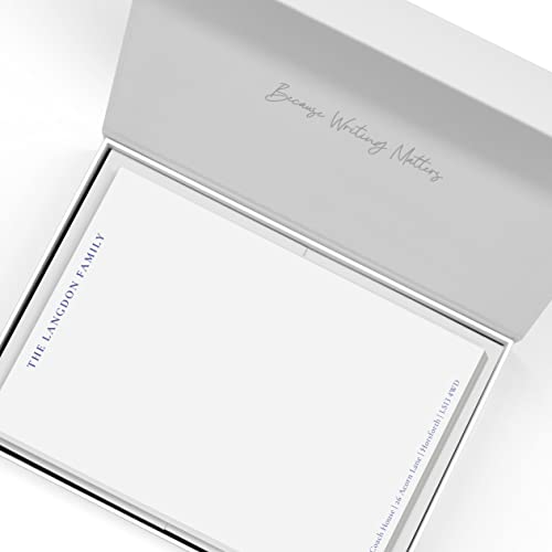 Me Loovely Classic Design Personalised Letter Writing Paper with ...