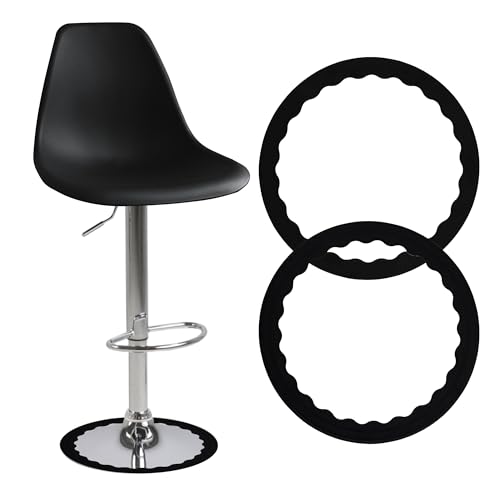 STFALI Lot de 2 Capuchons de Protection pour Pieds de Chaise de Bar, Protections de Sol, Patins de 36,8 cm à 42 cm