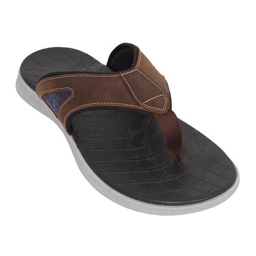 UC5 Men’s Leather Thong Comfort Sandals | Water-resistant | TurboBounce | Lightweight – Fremont UC5 Men’s Leather Thong Comfort Sandals | Water-resistant | TurboBounce | Lightweight – Fremont