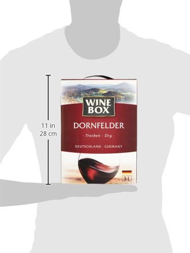 Wine Box Dornfelder Landwein Rhein trocken Bag-in-Box (1 x 3 l) | 3 l (1er Pack)