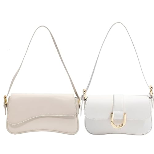 Shoulder Bag for Women Trendy Crossbody Purse Vegan Leather Handbags Clutch Hobo Purses Y2K Bag Saddle Bags