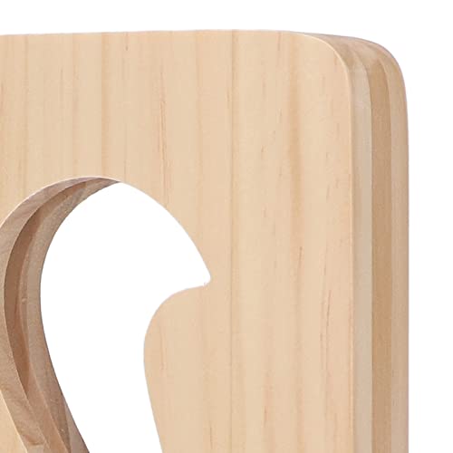 Lámpara de Noche Infantil Ardilla Madera LED USB 7.4 pulg miniatura 7
