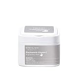 Mary&May Mascarilla iluminadora de niacinamida con vitamina C 30ea | Toallitas de hoja de máscara, máscara de hoja de Cica, cuidado de la piel coreana, toallitas de máscara de hoja, hoja de máscara de