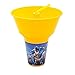 MBLife® Gobelet avec paille et bol – au design populaire Badman – Sans BPA – Capacité du gobelet : env. 500 ml – env. 1000 ml – pour enfants (Batman)