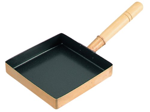 Amazon｜EBM 銅 玉子焼 関東型(フッ素樹脂加工)21cm｜玉子焼き器 