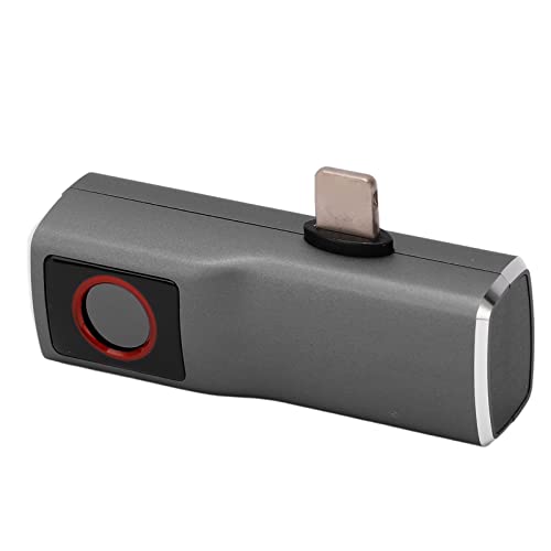 AAGAZA Smartphone Thermal Imaging Camera, High Photo Smartphone Thermal Imaging Camera Real Time Measurement for HVAC Silver/828 (Color : Dark Grey, Size : iOS)