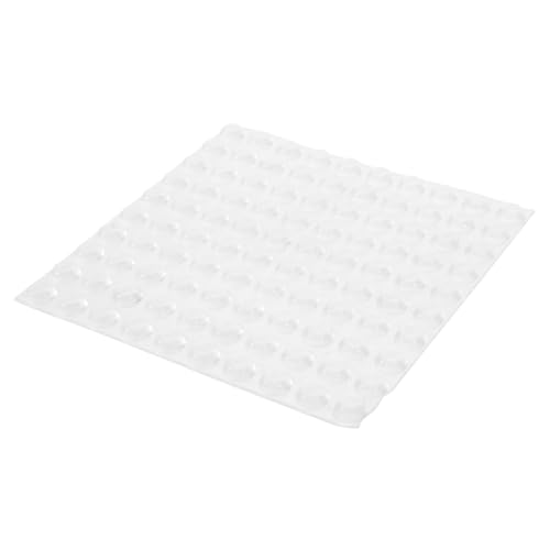 Holibanna Low Vision Bumper Pads 100pcs Self Adhesive Dots Dampening Pads for Cabinet Door Stoppers
