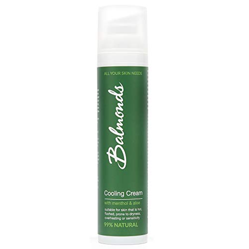 Balmonds Cooling Cream 100 millilitres Natural Lotion with Menthol and Aloe Vera for Eczema and Rosacea