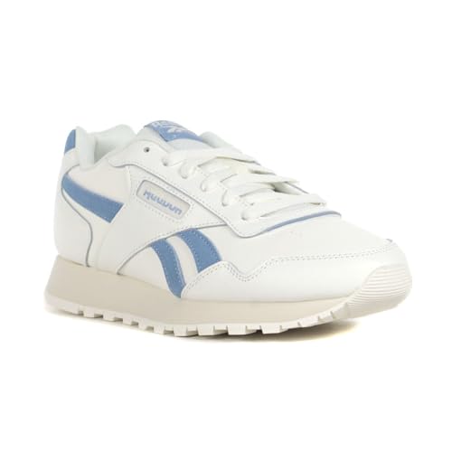 Reebok Unisex Glide Sneaker, Chalk/Vintage Blue/Bone, Men Size's 8/ Women's Size 9.5