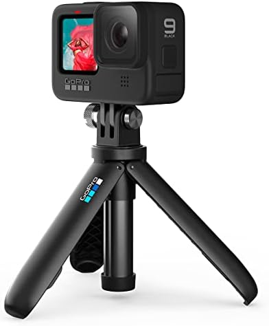 GoPro HERO10 Black Bundle - Includes Magnetic Swivel Clip, Rechargeable Battery (2), Shorty (Tripod + Grip), and Carrying Case