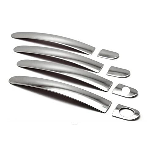 Accessoires Jetta MK6 couvercle garniture poignée porte chrome autocollant extérieur auto