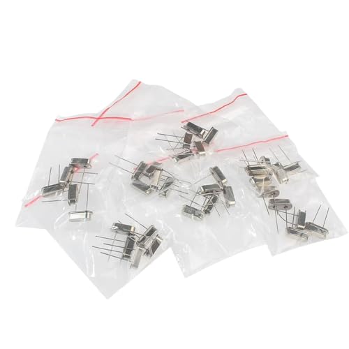 35PCS HC-49S Crystal Oscillator Set 6Mhz 8Mhz 10Mhz 12Mhz 11.0592Mhz 16Mhz 32.768K Quartz Crystal Resonator Passive Oscillator New for Arrival 2025 High for Quality