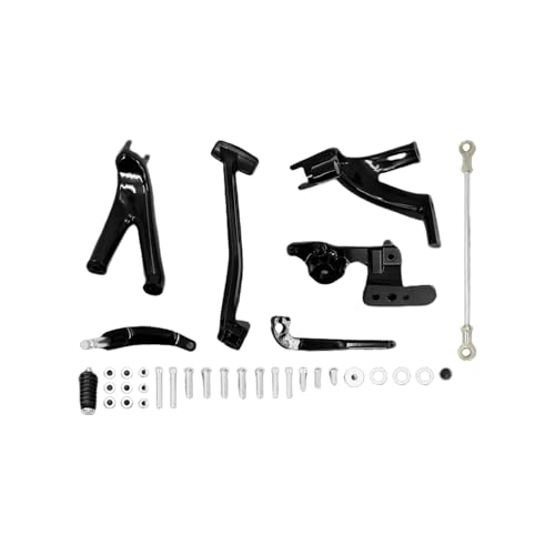 Repose pieds avant moto noir Softail Low Rider et Street Bob 2018-2023 standard