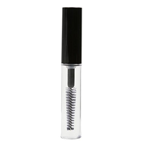 Flacon Mascara Vide Plastique Pots de Voyage Tube pour Cils Liquide à Lèvres Brillant 4ML (Transparente) Cover