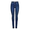 ONLY Damen Onlroyal Life High Waist Skinny Jeans