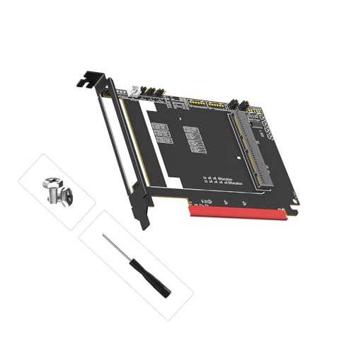 PCIe5.0 X16 to 4C+ Adapters Card for OCP3.0 NIC3.0 Networking Cards Full Speed 400G 800G miniatura 1