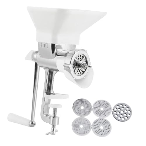 Machine à croquettes manuelle avec 5 plaques interchangeables pour chiens