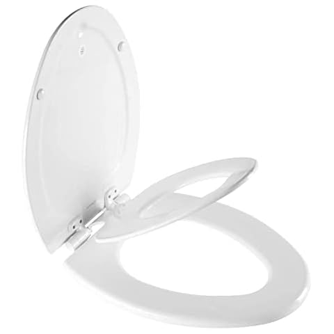 MAYFAIR 1888SLOW 000 Toilet Seat with Potty Training Seat, Slow-Close Cover