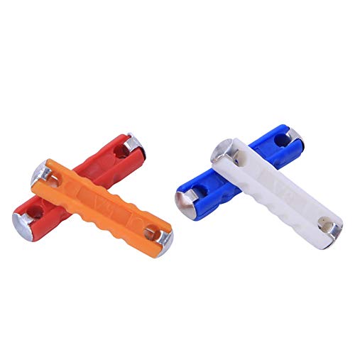 Kit surtido de fusibles cerámicos torpedo 100 piezas para auto, construcción de plástico y metal, rápido y fácil de usar miniatura 2
