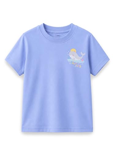 Image of Kidbea Bamboo Unisex Kids T-Shirt Ultra-Soft Premium Half Sleeve Graphic Tee for Boys & Girls, Casual Summer Wear for Toddlers & Kids