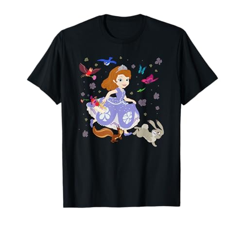 Disney Sofia: las primeras flores y animales Camiseta