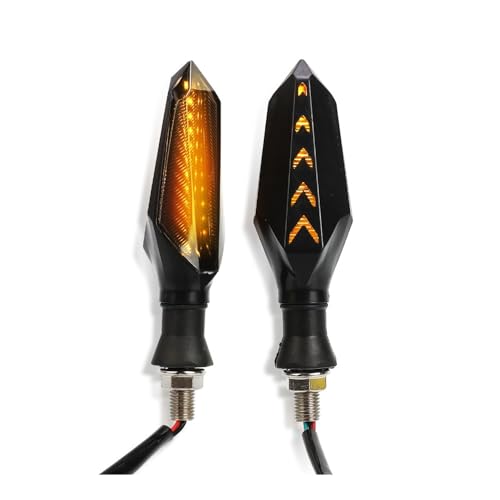 Clignotants LED triangulaires moto pour supprimer les clignotants fragiles