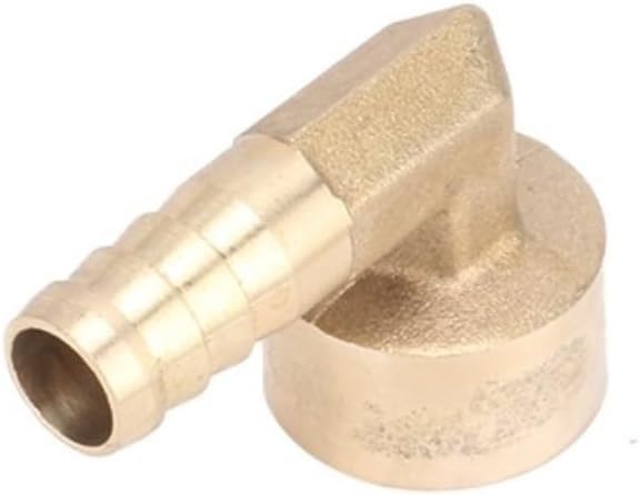 Raccordi per Tubi Flessibili, adattatori filettati Raccordo for Tubo Flessibile in Ottone con Gomito a Pagoda, Raccordo for Tubo Flessibile in Ottone con Attacco a Gomito da 1/2''(14mm)