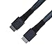 LetLinkSo Oculink Cable PCIe 4.0 SFF-8611 4i Male Extension Cable for Oculink eGPU onexGPU Mini PC SSD, 4.9 feet (150 cm)