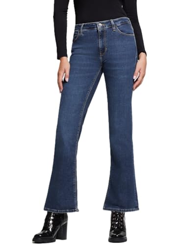 GUESS Jeans Femme pour un look urbain chic et élégant en soirée