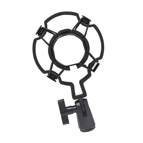 Adjustable 360 Degree Microphones Shock Mount Holder For Reducing Vibrations Noise In Studio Environment