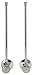 Zurn Z8804-XL-LR-PC Series Z8804-XL Compression Fitting, Control Stop Standard with Copper Riser Supply Kit, Metal, 1/2" NOM x 3/8" OD