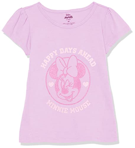 T-shirt Disney Mickey et Minnie pour fille en 3T violet lavande