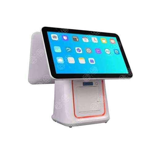 Caja registradora, Caja registradora Catering Leche Té, Supermercado Tienda de conveniencia Madre y bebé Pantalla táctil Pantalla dual Caja registradora Máquina integrada Para pequeñas empresas, comer