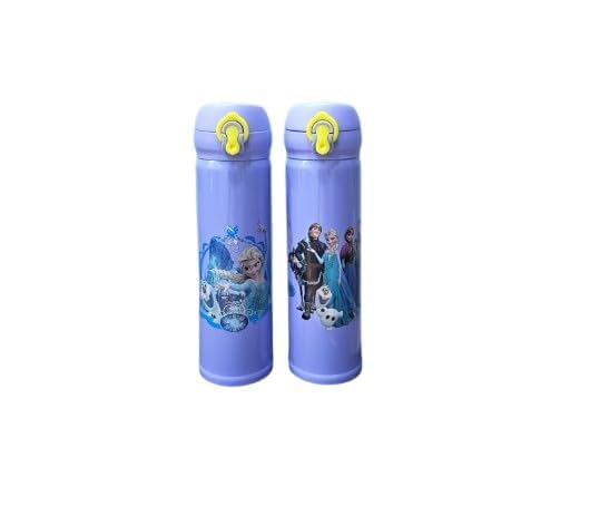 Image of Stainless Steel Sipper Water Bottle for Children | Leakproof Reusable Drinkware for Toddler | BPA-Free Drinking Bottle with Flip Lid | Durable Drink Holder for School Kids, Travel, Picnic