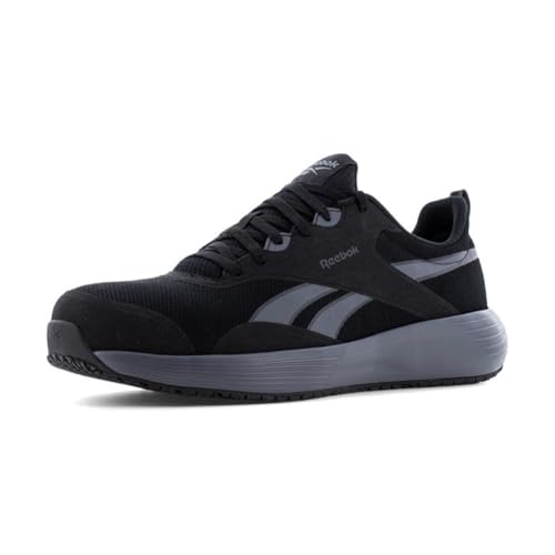 Image of Reebok Work Mens Lite Plus 4 Electrical Composite Toe Work /Duty - Black, Grey