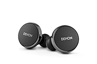 Denon PerL Pro True in-Ear Wireless Earbuds, Noise Cancelling Earphones, Water Resistant, Built-in Microphones, Long Battery Life, Black