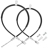 Bremskabel mit Edelstahlkern und PVC-Schutzhülle, kompatibel mit Modellen nach 2004 und Golfwagen nach 2018, entwickelt für OEM-Teileersatz