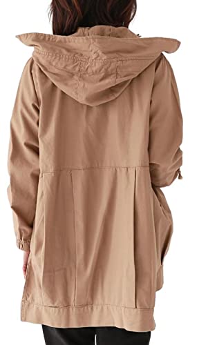 Sleeping Sheep コットンフードジャケット 4L ベージュ