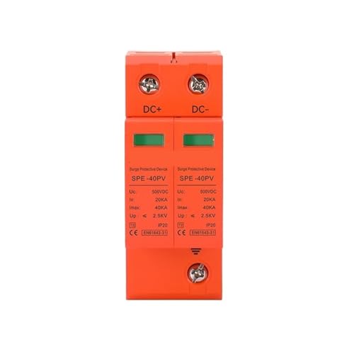 Dispositif de surtension SPD 2P protégez votre onduleur solaire des pannes d'orage