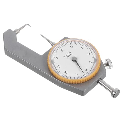 Calibrador mecánico portátil para medición de espesor en tuberías de metal y acero con diseño ergonómico para construcción y medición DIY miniatura 1