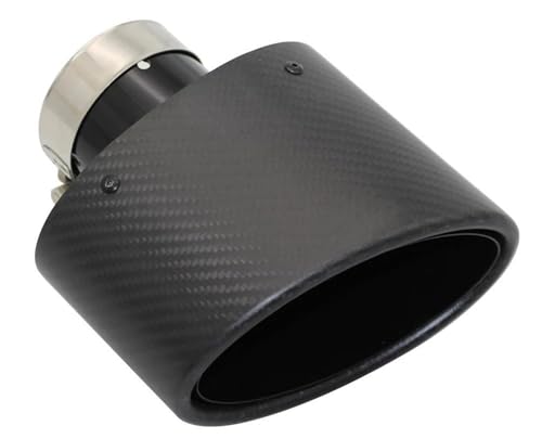 Embout silencieux d'échappement universel carbone pour masquer la rouille