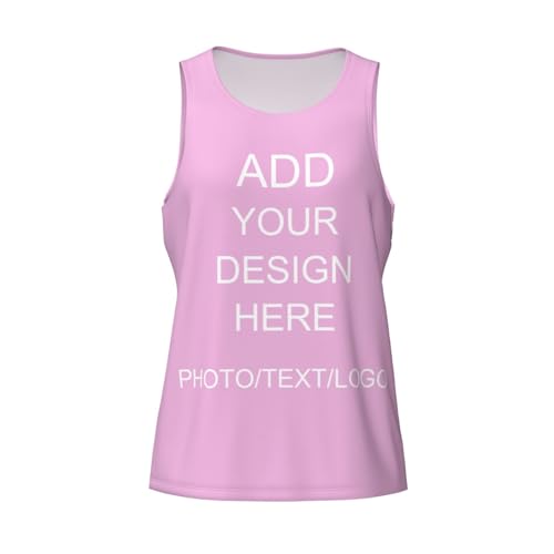 Custom Tank Tops Personalized Men Tops Sleeveless Add Your Text Image Athletic Undershirts for Gym Running4