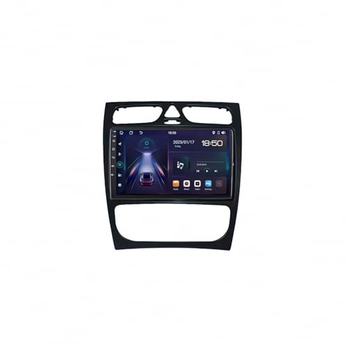 GPS para Camión y Coche Mercedes Clase C 02-05 Ruta por Europa con Navegación de 4 Núcleos 16G