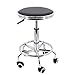 Silla de Oficina Giratoria Taburete de elevación de cuero, silla de barra giratoria de 360 °, taburete de peluquería de belleza, taller de taller de talleres alto, taburete de trabajo de laboratorio