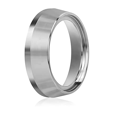 Oikabio 51Mm Espresso Dosing Funnel, Stainless Steel Coffee Dosing Ring Compatible with All 51Mm Espresso Portafilter Cover